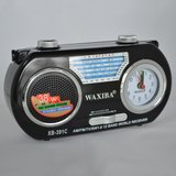 Radio portabil Waxiba XB391C cu ceas quartz